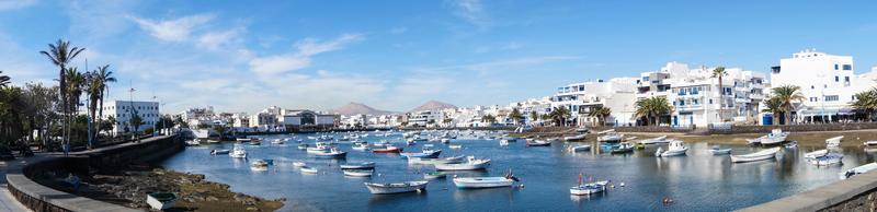 binnenhaven arrecife lanzarote spanje foto