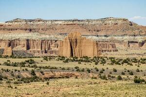 mooi rots formaties in Utah foto