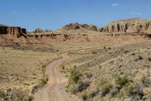 mooi rots formaties in Utah foto