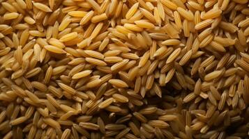 rijst- graan achtergrond ai gegenereerd foto