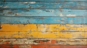 houten muur textuur, mooi abstract achtergrond, ai generatief foto