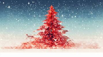 creatief digitaal Kerstmis grafiek toevoegen korrelig vakantie. generatief ai foto