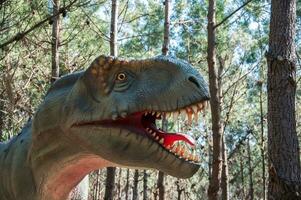 dino park, dinosaurus thema park in lorinha, Portugal foto