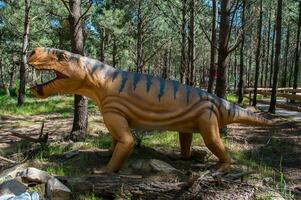 dino park, dinosaurus thema park in lorinha, Portugal foto