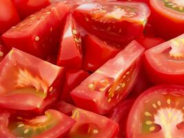 vers rood tomaten net zo achtergrond foto