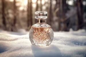 ai generatief foto van een luxe parfum fles
