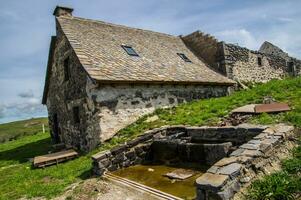 natuurlijk park van Auvergne vulkanen foto