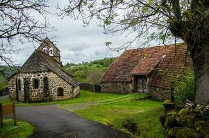 natuurlijk park van Auvergne vulkanen foto