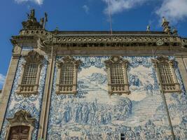 de oud stad van porto foto