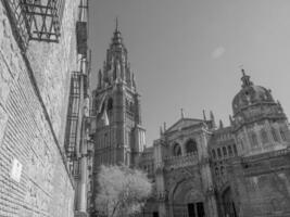 de steden van Madrid en toledo foto