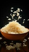 ai generatief een foto van rijst-