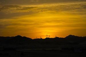 zonsopgang in Djedda foto
