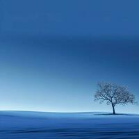 blauw minimalistische behang foto