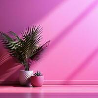 heet roze minimalistische behang foto