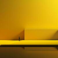 geel minimalistische behang foto