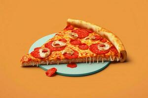 pizza beeld hd foto