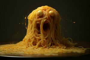 spaghetti beeld hd foto