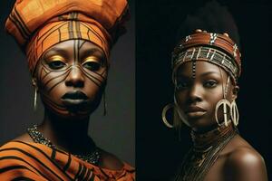 de diepte van Afrikaanse geschiedenis en culturen foto