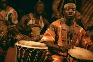 de verscheidenheid en rijkdom van Afrikaanse musical tradi foto