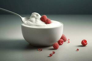 yoghurt beeld hd foto