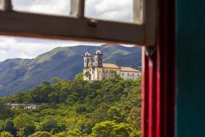 Ouro Preto City, provincie Minas Gerais, Brazilië foto