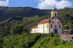 Ouro Preto City, provincie Minas Gerais, Brazilië foto