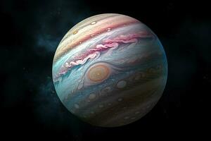hemel- leegte Jupiter foto