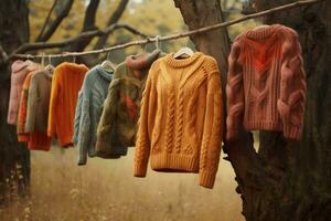 kleren truien herfst foto
