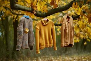 kleren truien wollen herfst foto