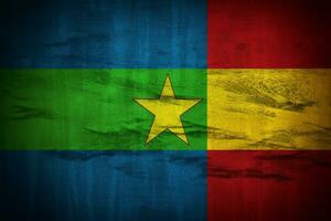 vlag behang van centraal Afrikaanse republiek foto