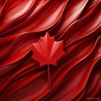vlag behang van Canada foto