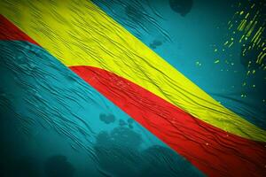 vlag behang van Congo vrij staat de foto
