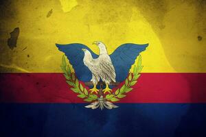 vlag behang van Ecuador foto