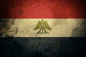 vlag behang van Egypte foto