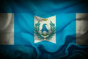 vlag behang van Guatemala foto