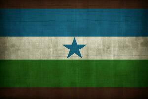 vlag behang van Sierra Leone foto
