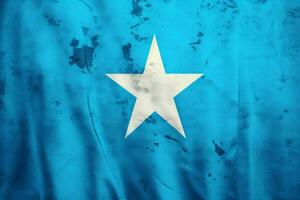 vlag behang van Somalië foto