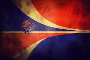 vlag behang van Thailand foto