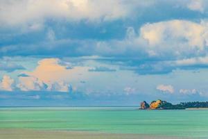 geweldig koh samui eiland strand en landschap panorama in thailand. foto