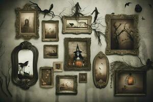 halloween kaders beeld hd foto