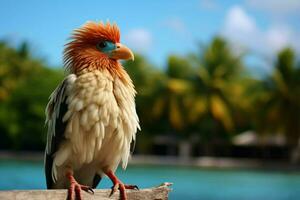 nationaal vogel van Kiribati foto