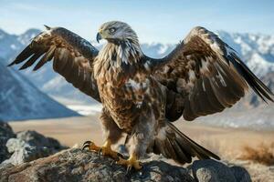 nationaal vogel van Mongolië foto