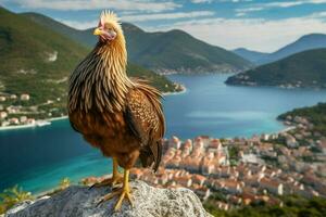 nationaal vogel van Montenegro foto