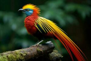 nationaal vogel van republiek van de Congo foto