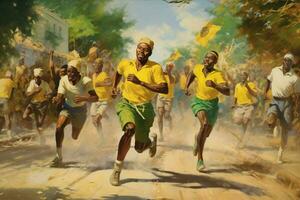 nationaal sport van Jamaica foto