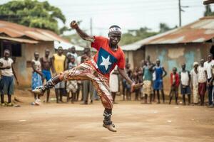 nationaal sport van Liberia foto