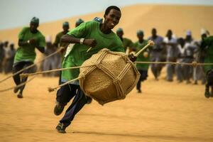 nationaal sport van mauritania foto