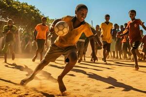 nationaal sport van Mozambique foto