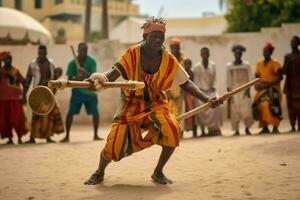 nationaal sport van Senegal foto