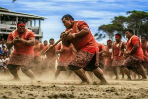 nationaal sport van Tonga foto